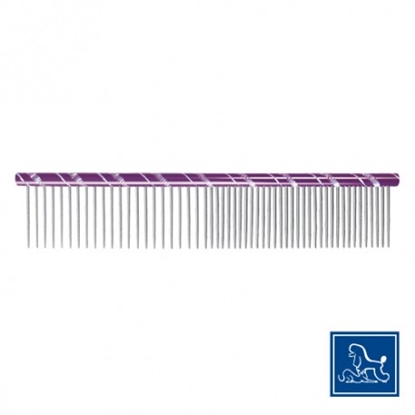 Picture of Ideal Dog Comb 16cm purple